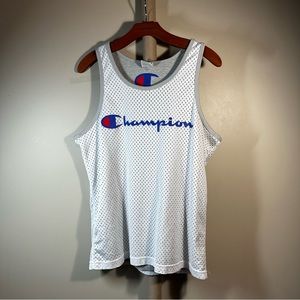 CHAMPION Men's Reversible Mesh Tank Top x3 bundle sale